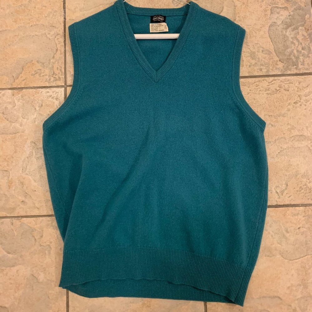 VTG Brooks Brothers 100% Cashmere Sweater Vest